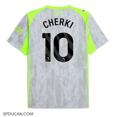 Muški Nogometni Dres Manchester City Rayan Cherki #10 Rezervni 2025-26 Kratak Rukav Muški Nogometni Dres Manchester City Rayan Cherki #10 Rezervni 2025-26 Kratak Rukav
